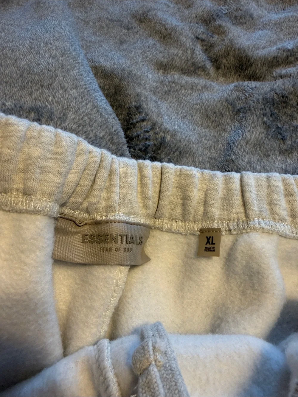 ESSENTIALS Men’s Light Gray Sweat Shorts
